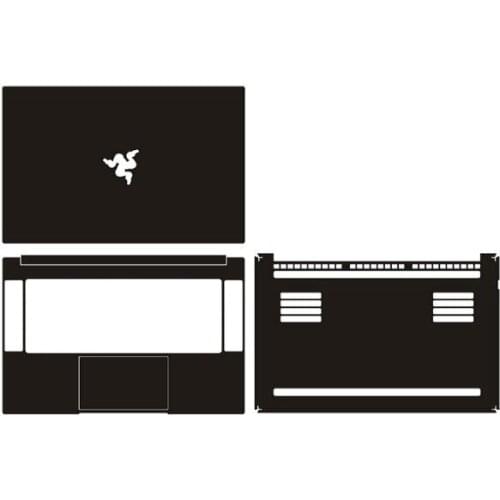 Laptop Carbon Fiber Vinyl Skin Sticker Cover For 2020 Razer blade 15.6" base model