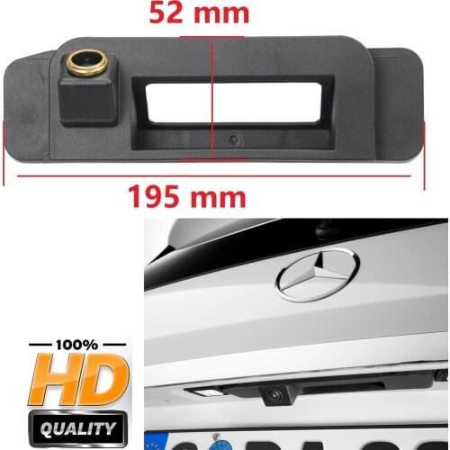 Misayaee HD Car Rear View Reverse Backup Camera for Mercedes MB CLS-Class C218 CLA-Class C117 W117 C-Class W205 w/NTG5.0/5.1