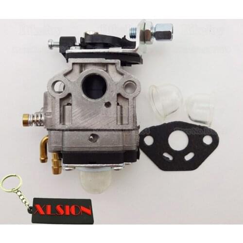 10mm Carb Carburetor & Primer Bulb & Gaskets For 23cc 26cc 33cc Bladez Goped Scooter Mini Dirt Pocket Bike ATV Go Kart