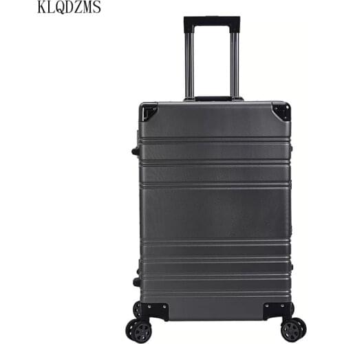 KLQDZMS New hot suitcase 20inch carry-ons Women travel Spinner rolling luggage on wheels 24inch men trolley suicase