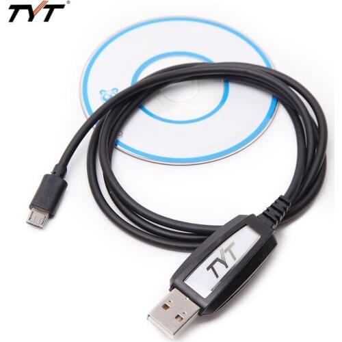 Original TYT TH-9800Plus USB Programming Cable Driver CD Win10 For Mobile Radio TYT TH-9800 Plus TH-7800 TH-8600 Car Radio