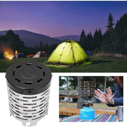 Outdoor Camping Stainless Steel Mini Warmer Heating Stove Tent Portable Cover Outdoor Supplies