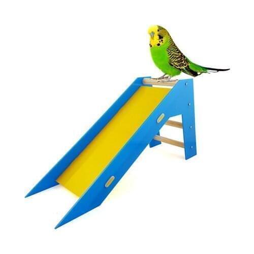 Parrot toy supplies Xuanfeng monk parrot bird toy puzzle skill training equipment props slide slide ladder
