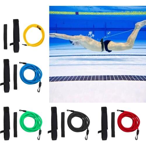Premium 4m Swimming Resistance Belt Swim Tether Pool Tube Trainer Mesh Bag