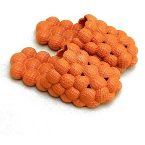 Cute Bubble Ball Womens Slippers Summer New Lovers EVA Bathroom Slides Home Indoor Anti-Skid Sandals Shoes