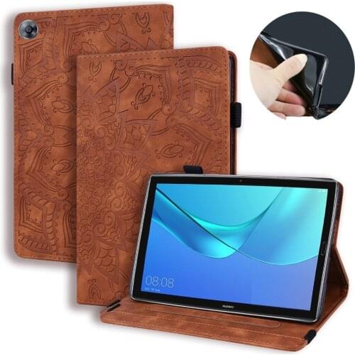 3D Embossed Vintage Tablet Case For Huawei Mediapad M5 10 Case 10.8" For Huawei Mediapad M5 10.8 Cover CMR-AL09 CMR-W09 AL09 W09