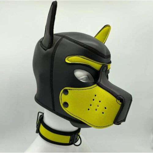 Funny Full Face Open Mouth Eye Party for Men Women Adults Head Mask Slave Role Play Costumes Halloween Party Hip Hop Cap