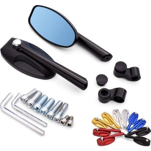 Newest Motorcycle Rear View Mirror CNC Moto Side Mirrors Billet Aluminum For DUCATI Monster M600 M620 M750 M900 Scrambler 1100