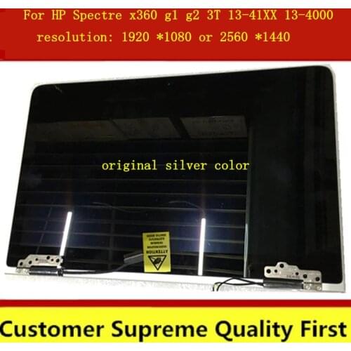 13.3" Laptop LCD screen Assembly For HP Spectre x360 13-T 13-4000 LCD display Touch screen Assembly