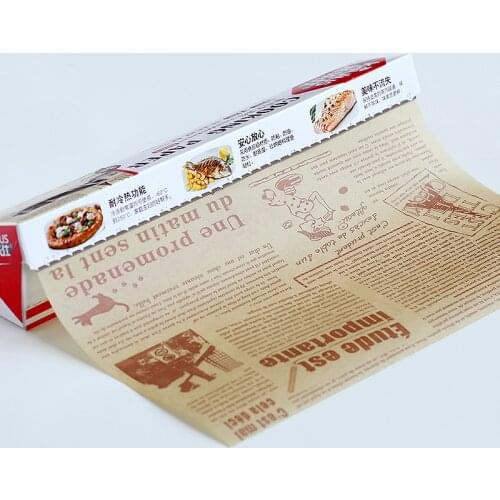 1 roll of deli wax paper paper basket liner food picnic paper oil-proof deli wrapping paper 8M long and 30cm wide parchment roll