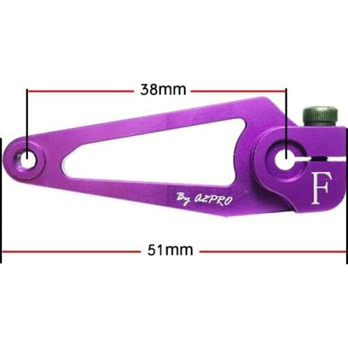 2pcs/lot 51mm Metal Servo Arm for Futaba 25T Servos SAVOX Towerpro Servos Free Shipping