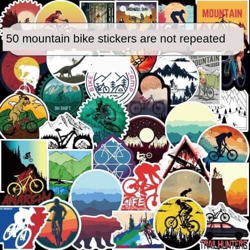 3 Sets = 150PCS Mountain Bike Graffiti Stickers Scooter Stationery Water Cup Refrigerator Suitcase Stickers