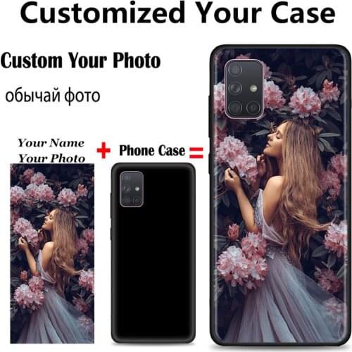 DIY Phone Shell For Samsung F41 M31 Prime M51 M31s M30s M21 M11 M01 A9 A7 2018 Case Customized Design Picture Photo Cover
