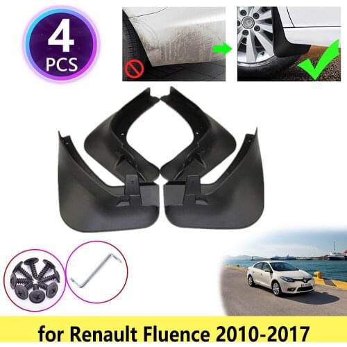 For Renault Fluence Samsung SM3 2010~2020 Mudguards Mudflap Fender Mud Flaps Splash Guards Car Accessories 2012 2013 2014 2015