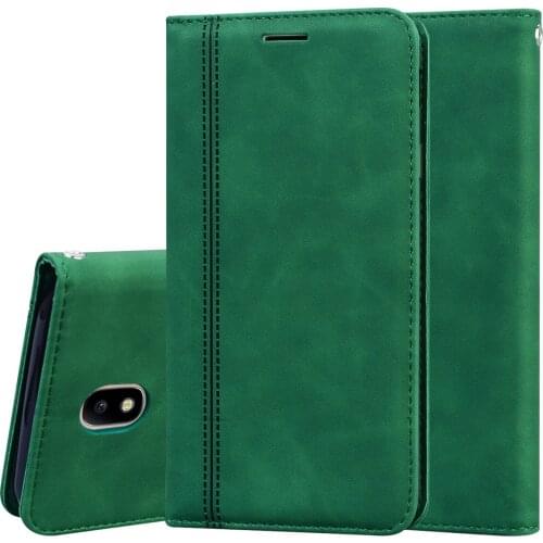 For Samsung Galaxy J7 2017 J730 Case Leather Magnetic Flip Cases For Galaxy J7Pro Cover Business wallo book Phone Back Funda