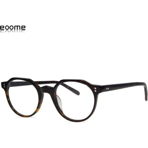 Eoome 2019 New arrival fashion hot selling High quality Unisex optical eyewear Acetate luxury square round shape fast delivery