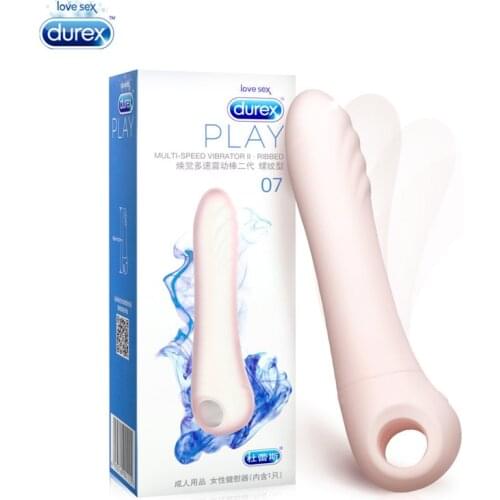 Durex Dildo Vibrator Thread Multi-speed Ribbed Magic Wand Vagina Massager Clitoris Stimulator Vibrator Erotic Sex Toys For Women