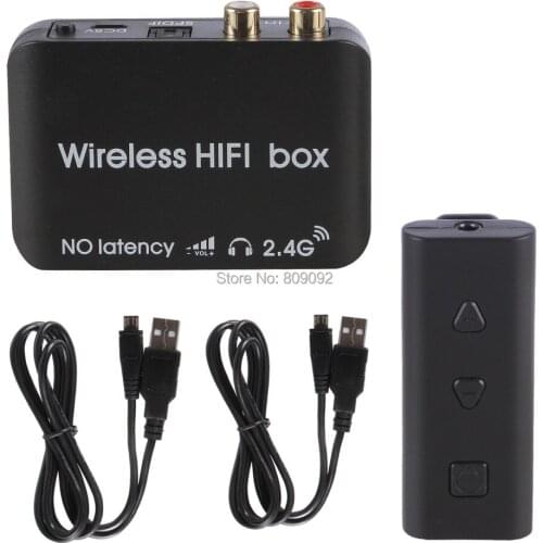 Hi-Fi NFC Digital wireless bluetooth 5.0 music Audio Music Stereo receiver optical SPDIF coaxial Toslink 3.5mm RCA output