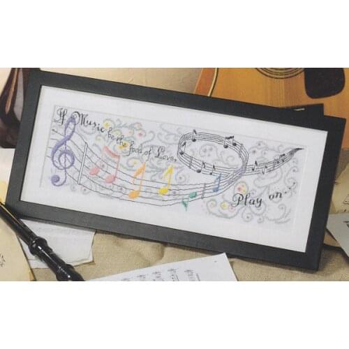 Fishxx Cross Stitch Gold82-2 cartoon [The score]cotton thread and cloth , water-soluble,100% accurate,11CT,embroidery