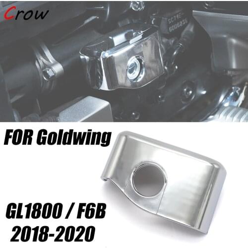 Motorcycle chrome rear main cylinder head for Honda Goldwing 1800 F6B GL1800 2018 2019 2020 Motorcycle parts
