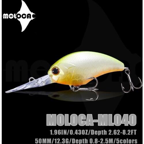 Crankbait Fishing Lure Weights 12.3g 50mm Flotadores 0.8-2.5m Isca Artificial Leurre Accesorios De Pesca Wobblers For Pike Fish
