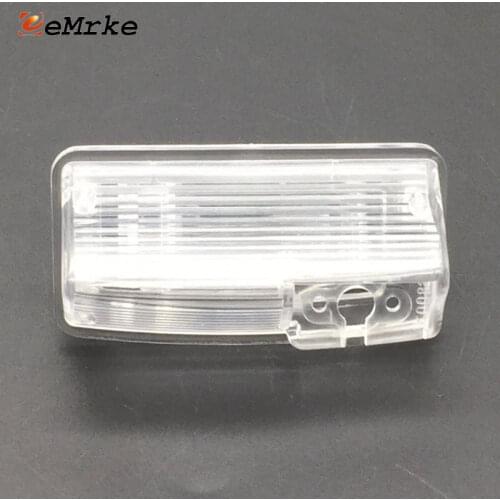EEMRKE Car Rear View Camera Bracket License Plate Lights Housing Mount for Toyota Crown S200 Thirteenth generation