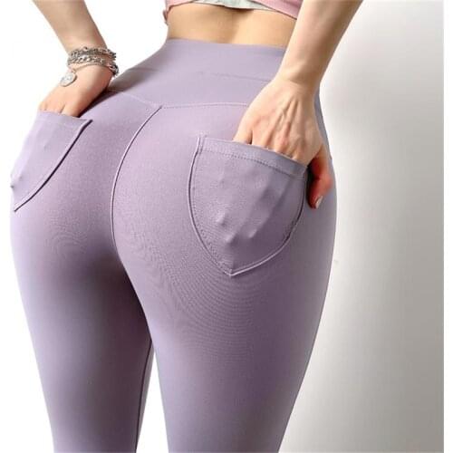 Women Push up Yoga Pant Compression Workout Sport Gym Leggings Femme High Waist Fitness Pants Elastic Push Up Tights