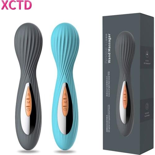 AV Men Dildo Stick Vibrator Magic Wand for Women Clitoris Stimulation Vagina Massage Product Sex Shop Erotic Toys for Adults 18