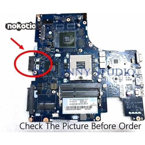 PCNANNY For lenovo ideapad Z400 laptop MOTHERBOARD VIWZI Z2 LA-9063P HM77 DDR3 tested