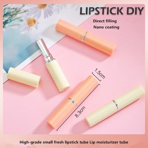 Handmade lipstick container DIY lip balm container Slender pen lipstick tube Diameter 8.1mm Small lipstick empty shell