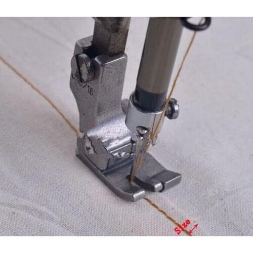 Industrial sewing machine whole steel RIGHT & WIDE presser foot CR 1/4E,CR3/16E,CR1/8E,CR1/16E,CR1/32E