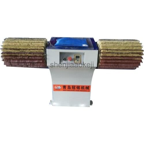 Manual Profile Buffing Machine Woodworking Horizontal polishing machine Wood Embryo Grinding Primer Sanding 220V1500W