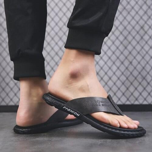 Summer Men Shoes Mens Summer Sandles Mens Sandals Shoes Men Beach Breathable Slippers Flip Flops Sneakers Man Work 2020