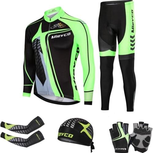 Bicycle Clothing Maillot Ciclismo 2020 Autumn Cycling Set UV Protective MTB Racing Suit Mieyco Breathable Bicicleta Ropa Hombre