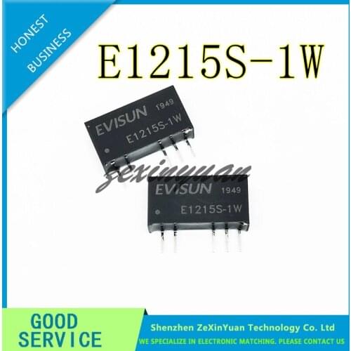 2PCS-10PCS E1215S-1W 12V TO 15V SIP-5 Isolated power module