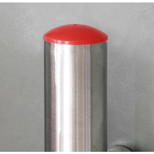 20Pcs Mushroom Rebars Caps Plastic Protective Exposed Rebar Covers Outdoor Screw On Fastener Safety Caps Tube End Plugs Hardware