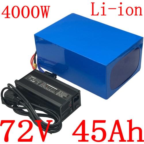 72v lithium battery pack 72V 15AH lithium ion electric bicycle battery use panasonic cell 72V 2000W electric scooter battery