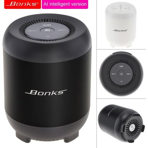 Wireless Mini Bluetooth Speaker AI Intelligent Voice Control and Built-in Bass-enhanced Diaphragm HiFi Sound Support Bluetoot