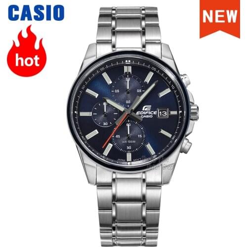 Casio watch Edifice watch men top luxury set quartz Large dial three-eye business quartz men watch relogio masculino EFV-610