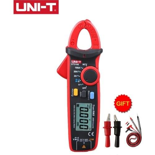 UNI-T UT210E MINI Digital Clamp Meter True RMS Auto Range AC DC Non Contact Multimeter Tester