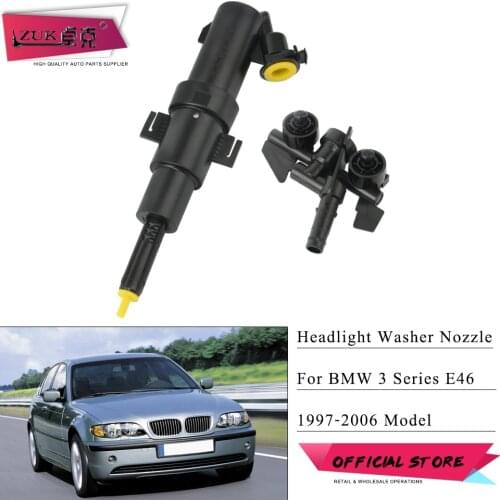 For BMW 3 Series E46 316 318 320 323 325 328 330i 318 320 323 325ci Headlight Washer Nozzle Actuator Headlamp Water Spray Jet