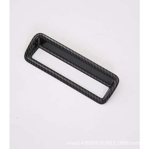 For Toyota 19 RAV4 Carbon Fiber Headlight Control Adjustment Frame Trim L/ R Central Control Part