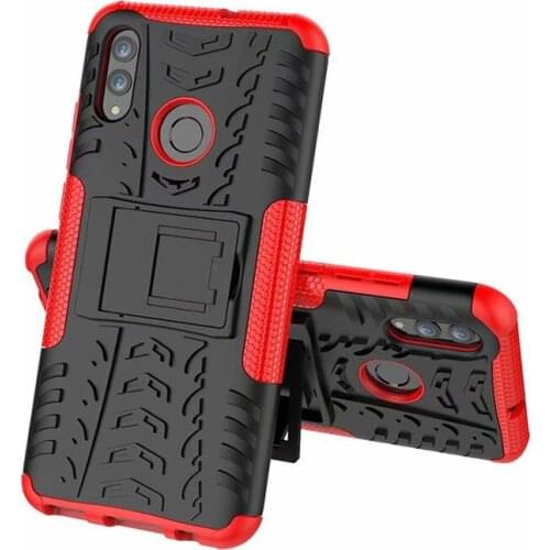 Leather caseCase For Xiaomi Mi 8 9 9T Lite A1 A2 A3 Redmi Note 4 5 6 7 8 8A 7A K20 Pro Hard Soft Hybrid Armor Silicon 2in1 Stand