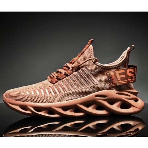 Breathable Running Shoes 46 Light Mens Sports Shoes 45 Large Size Comfortable Sneakers Fashion Walking Jogging Casual Shoes