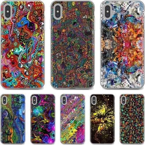 For Xiaomi Mi A1 A2 A3 5X 6X 8 9 9T 10 10T 11 Lite SE Pro Soft Silicone Case Psychedelics nature art