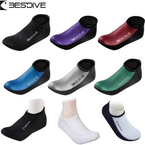 Diving Socks BestDive 3mm 5mm Nylon Snorkeling Warm Socks Men Women Swimming Wetsuit Underwater Photography