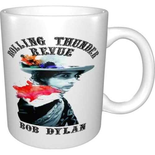 New Listing 5499 Bob Dylan Rolling Thunder 2021 Mug Coffee Cup Coffee Mug Cat Paw Cup Glass Bottle