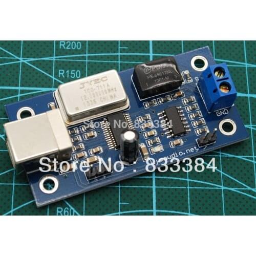 Wholesale!!! New CLASS HIFI PCM2704 USB to S/PDIF USB Sound Card Assembled & tested output SPDIF