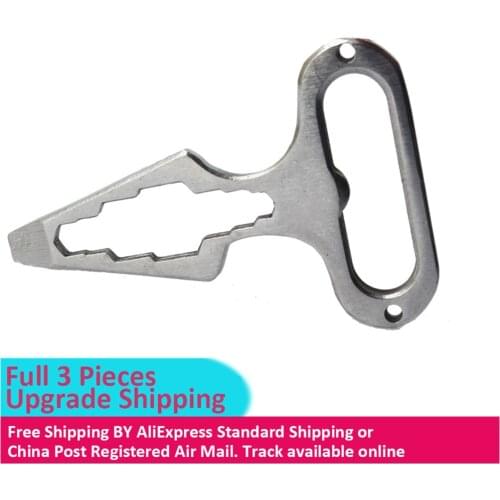 Self Defense Supplies Protection Tool Weapons Personal Self Defence Stainless Steel Bottle Opener Combination Wrench