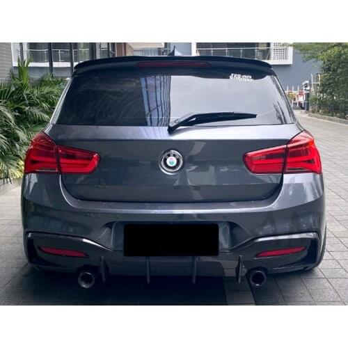 Lively2021 Fit For 15-19 Years Old Bmw 1 Series F20 Modified Mtc Bar Front Lip Middle Net Rearview Mirror Rear Wing Large